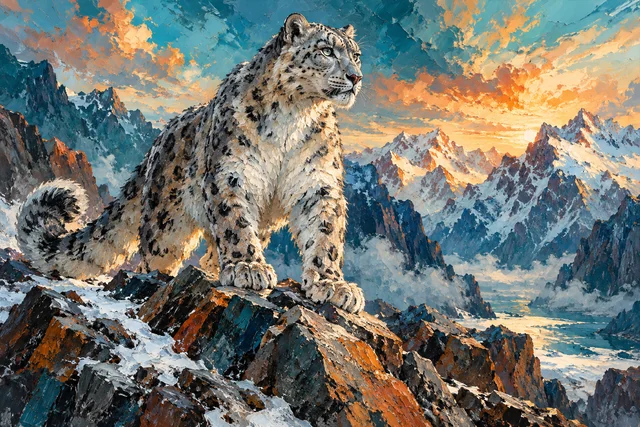 Painted in oil